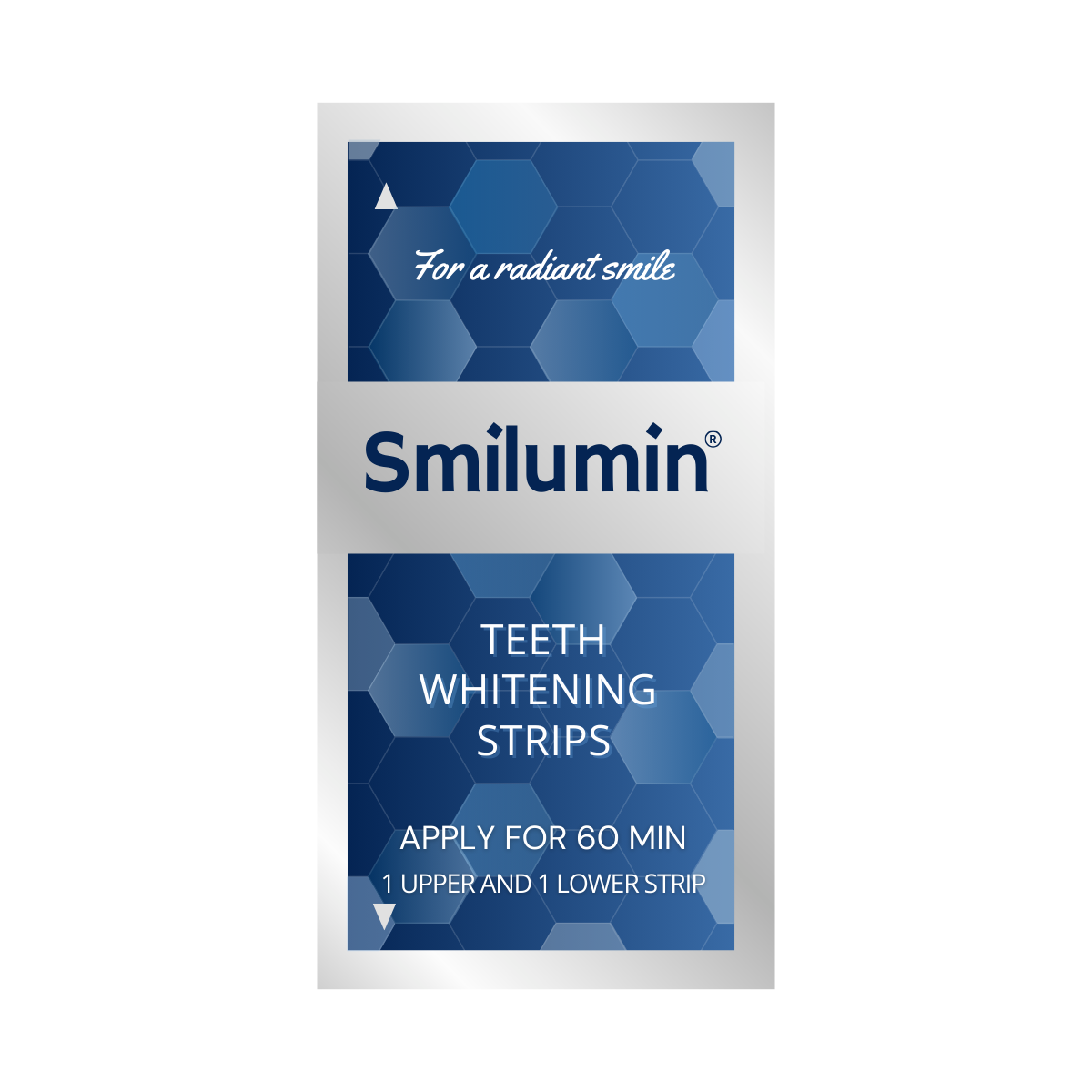 Smilumin – dantų balinimo rinkinys su juostelėmis ir LED lempa