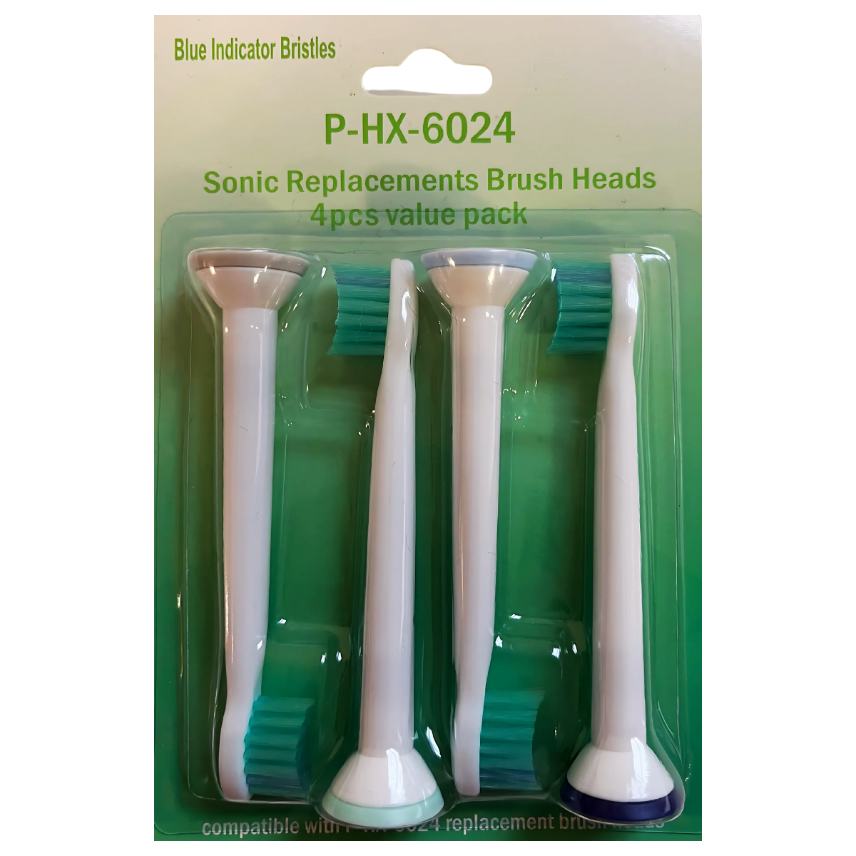 12 keičiamų galvučių rinkinys „Philips Sonicare“ dantų šepetėliams – P-HX-6044/P-HX-6074/P-HX-6024