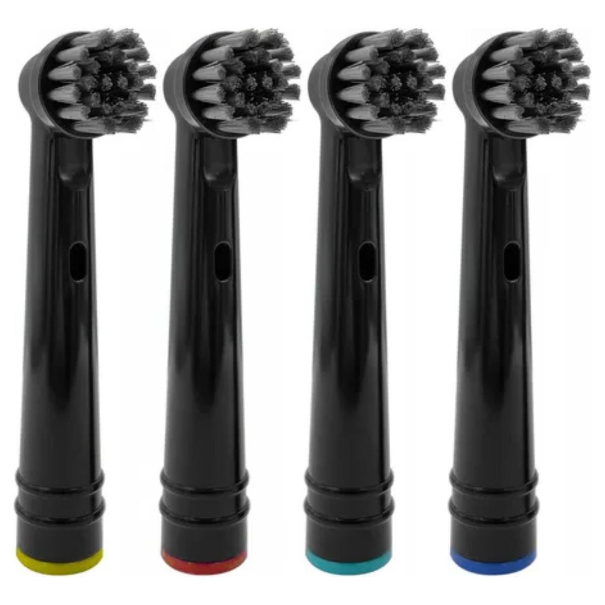 Sada 8 Náhradných Hlavíc Pre Elektrické Kefky Oral-B – EB17-P Biele & Čierne