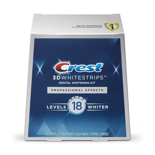Bieliace Pásiky Crest 3D Professional Effects 18 Level Whitestrips