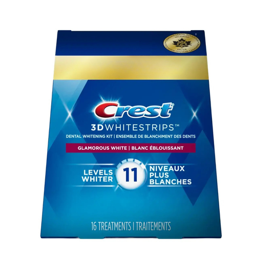 Balinimo juostelės Crest Glamorous White 11 Levels Whiter Whitestrips
