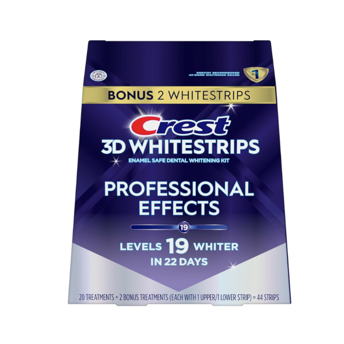 Bieliace Pásiky Crest Professional Effects Levels 19 Whiter