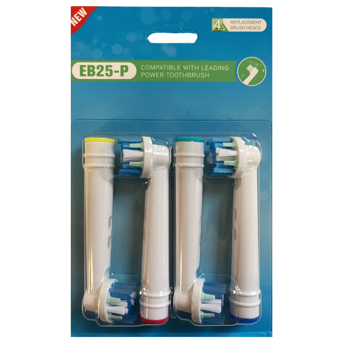 Sada 8 Náhradných Hlavíc Pre Elektrické Kefky Oral-B – SB-25A/EB25-P