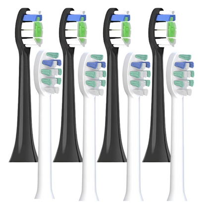 Sada 8 Náhradných Hlavíc Pre Zubné Kefky Philips Sonicare – HX-9024/YM-6044